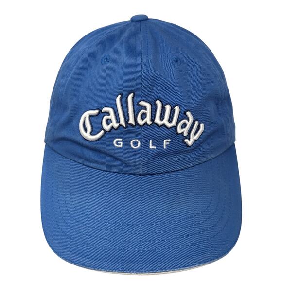 Callaway Golf Slideback Baseball Cap Blue One Size Adjustable Embroidered - Picture 1 of 9